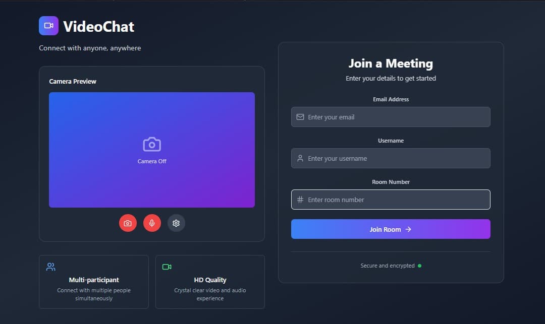 VideoChat Application